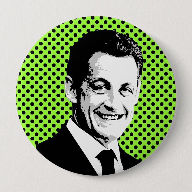 Nicolas Sarkozy Button (Vorderseite)