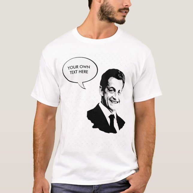 Nicolas Sarkozy T-Shirt (Vorderseite)