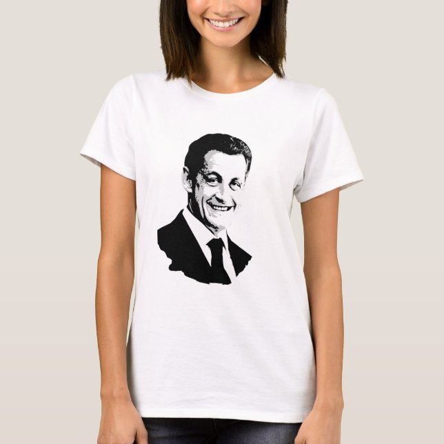 Nicolas Sarkozy T-Shirt (Vorderseite)