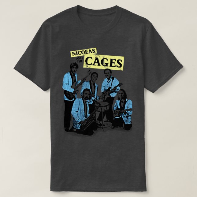 Nicolas und das Cages Nic Cage Shirt (Design vorne)