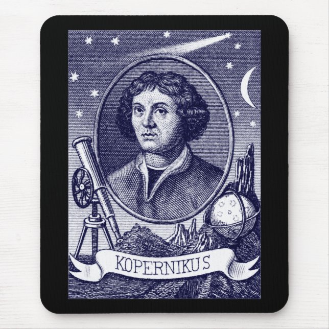 Nicolaus Copernicus Mousepad (Vorne)