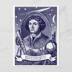Nicolaus Copernicus Postkarte