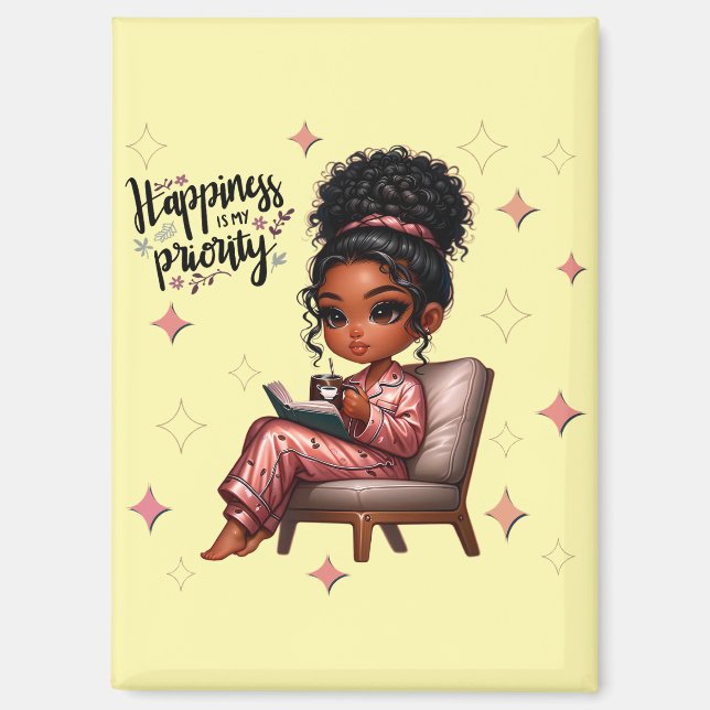 Nicole Glück ist mein vorrangiges Ziel Magnet (Vorderseite)