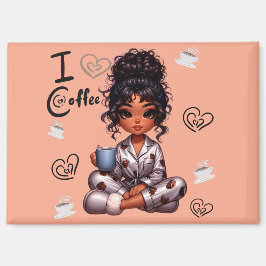 Nicole Mornin I Liebe Coffee Magnet