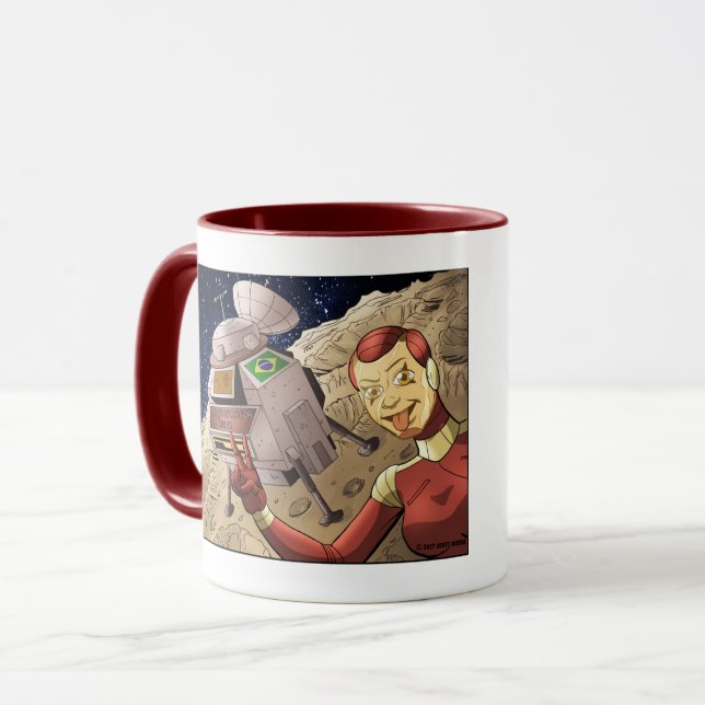 Nicoles erstes Hopfen Tasse (Vorderseite Links)