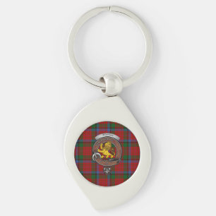 Nicolson Clan Abzeichen Silver Metal Key Ring Schlüsselanhänger