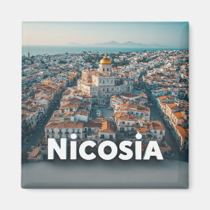 Nicosia Zypern Hauptstadt Reise Andenken 🗺️ Magnet