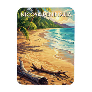 Nicoya-Halbinsel Costa Rica Reise Magnet