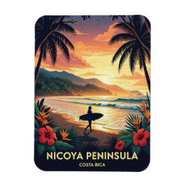 Nicoya Halbinsel Costa Rica Travel Magnet