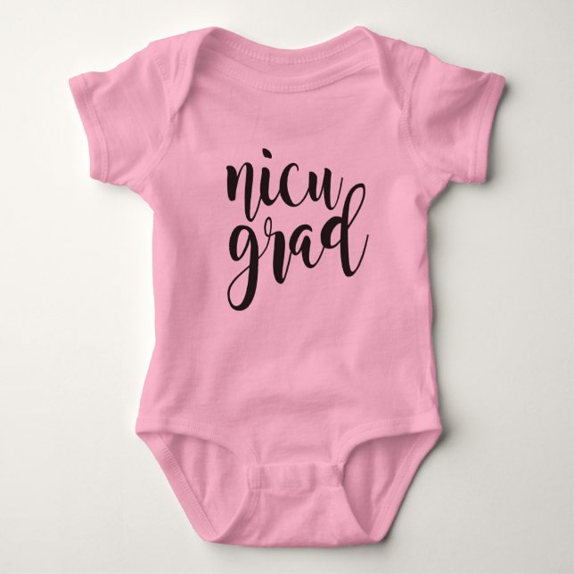 nicu Absolvent onsie Baby Strampler (Vorderseite)
