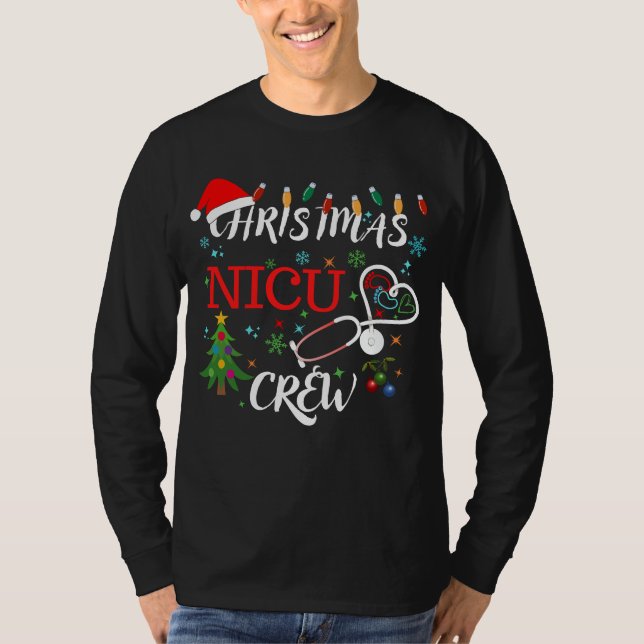 Nicu Christmas Crew 2023 t-shirt. T-Shirt (Vorderseite)