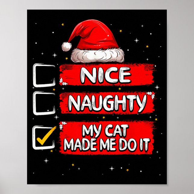 Nicu Christmas Shirt Nicu Nurse Xmas Party Nicu Nu Poster (Vorne)
