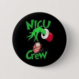 Nicu-Crew Weihnachten Nicu Krankenschwester Pflege Button