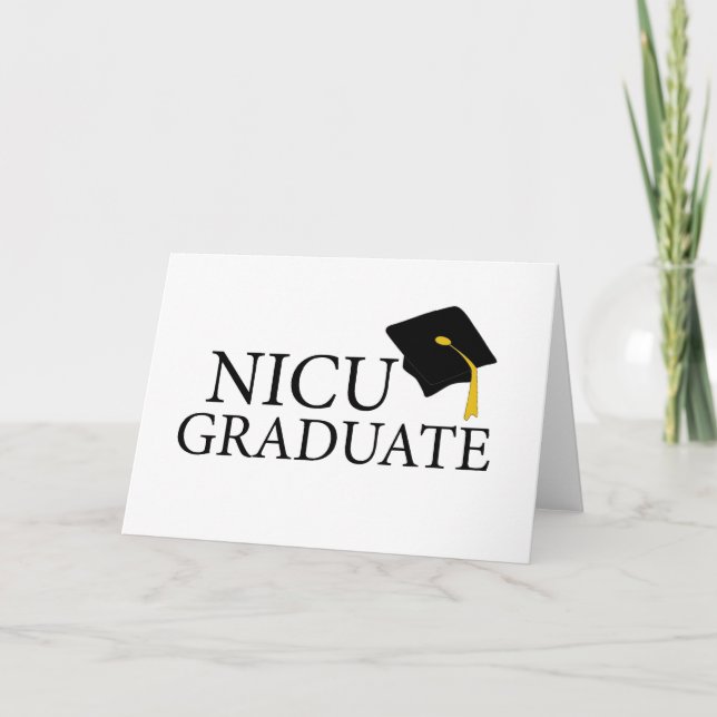 NICU Graduate Karte (Vorderseite)