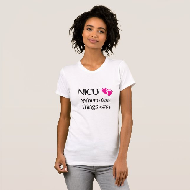 NICU Kleinigkeitsangelegenheit T-Shirt (Vorne ganz)