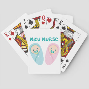NICU Krankenschwester Spielkarten