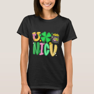 Nicu-Krankenschwester St. Patricks Day neonatologi T-Shirt