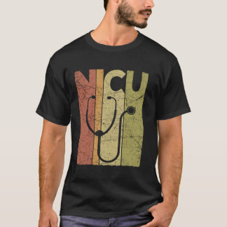 NICU-Krankenschwester Vintage Neonatal Intensivsta T-Shirt