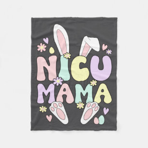 Nicu Mama Osterhase Mutter eines Nicu Kriegers Ea Fleecedecke