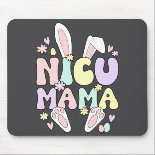 Nicu Mama Osterhase Mutter eines Nicu Kriegers Ea Mousepad