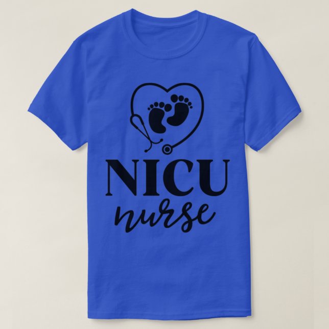 NICU Nurse Geschenke Neonatal ICU Nursing School G T-Shirt (Design vorne)