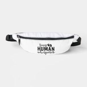 NICU Nurse gibt winzige menschliche Whisperer Neon Bauchtasche