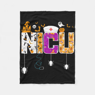 Nicu Nurse Halloween Hospital Party Fun Pflege St. Fleecedecke