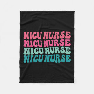 Nicu Nurse Neonatal Intensive Care Unit Nurse Day Fleecedecke