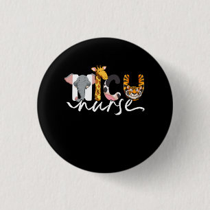 Nicu Nurse Niedlich Safari Baby Animals Pflege App Button