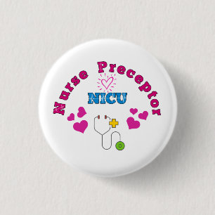 NICU Nurse Pzeptor Button Berry