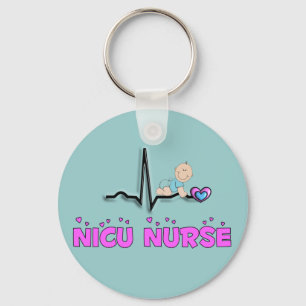 NICU Nurse QRS Design Schlüsselanhänger