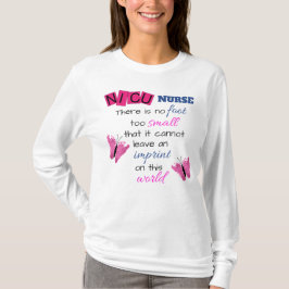 "NICU Nurse" WOMEN'S LANGE SLEEVES TSHIRT