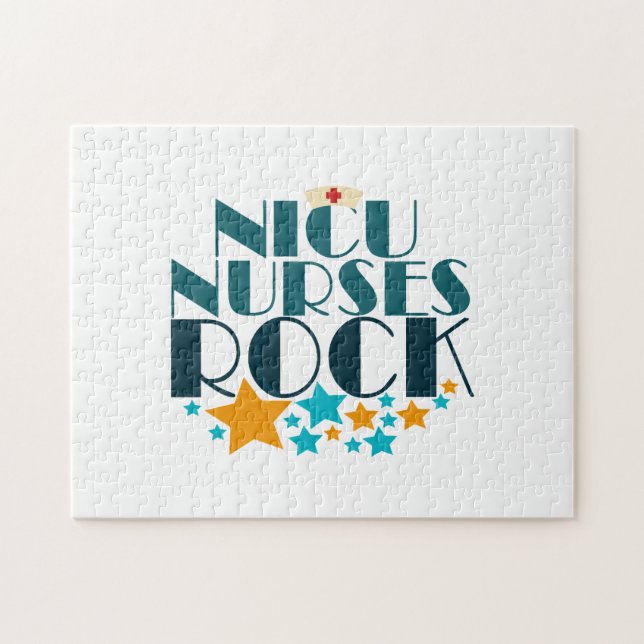 NICU Nurses Rock Puzzle (Horizontal)