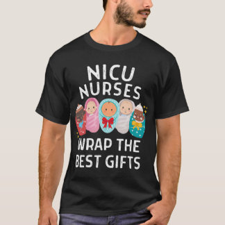 Nicu Nurses Wrap Die besten Geschenke neonatal int T-Shirt