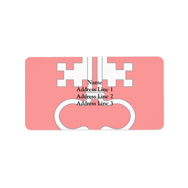 Nidwalden, Schweiz Adressaufkleber (Vorne)