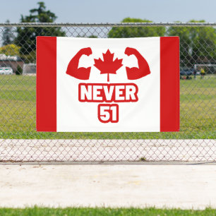 Nie 51 Kanada stark Banner