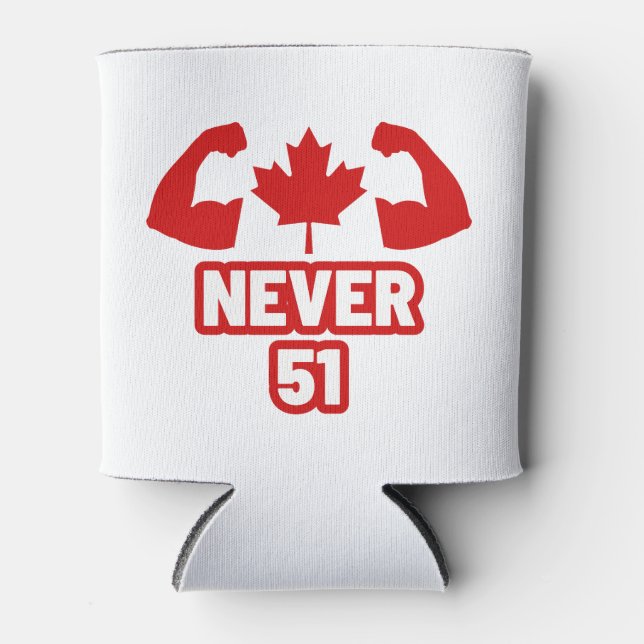 Nie 51 Kanada stark Dosenkühler (Vorderseite)