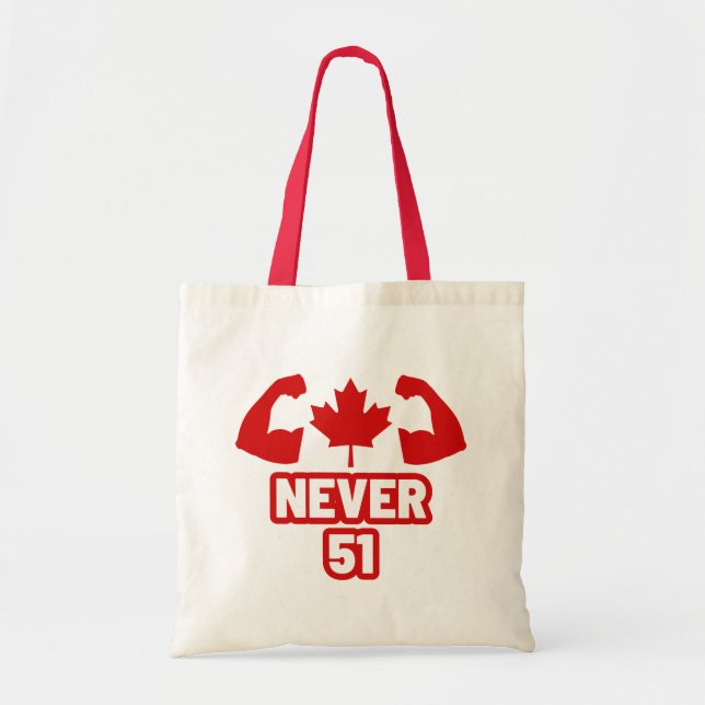Nie 51 Kanada stark Tragetasche (Vorne)