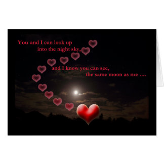 Nie auseinander am Herzen