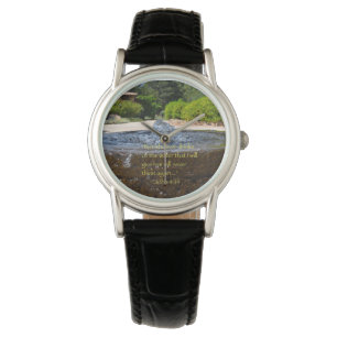 "Nie Durst wieder " Armbanduhr