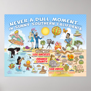 Nie ein dumpfer Moment in soCal Poster