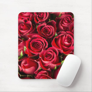 Nie genug Blume zur Rote Rose Mousepad