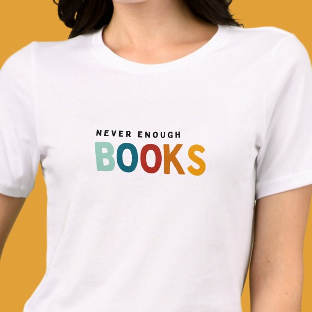 Nie genug Bücher Tri-Blend Shirt (Von Creator hochgeladen)