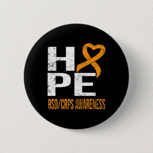 NIE JEMALS HOFFNEN RSDCRPS-BEWUSSTSEIN BUTTON