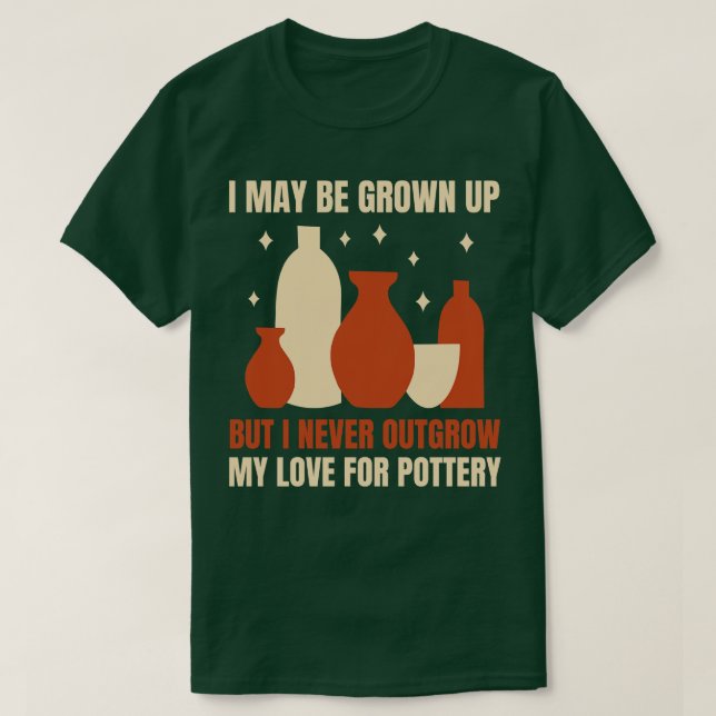 Nie mehr als meine Liebe für Potterie-Funny Potter T-Shirt (Design vorne)