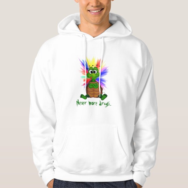 Nie mehr Drogen... Hoodie (Vorderseite)