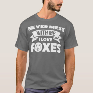 Nie mit mir verpasse ich Liebe Gegner Tier T-Shirt