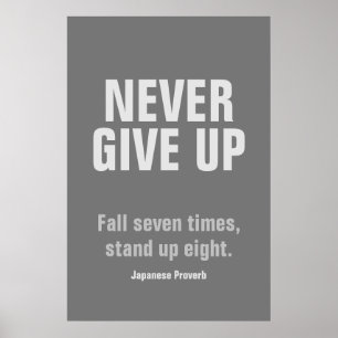 NIE Motivierend inspirieren Poster