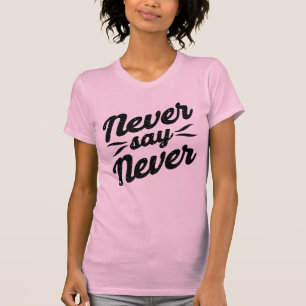 NIE SAGEN NIE #vintage #retro T-Shirt
