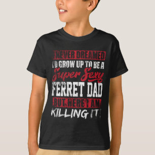 Nie träumte ich, ich würde aufwachsen, um Freret V T-Shirt